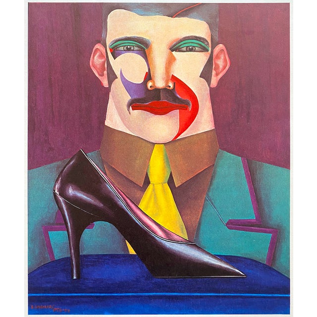Richard Lindner Vintage 1977 Maeght Editeur Pop Art