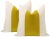 22" Chartreuse Mohair Panel + Linen Pillows - a Pair For Sale In Tulsa - Image 6 of 6