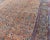 Classic Colorful Antique Large Lavar Kerman Rug in Salmon Background For Sale - Image 10 of 13