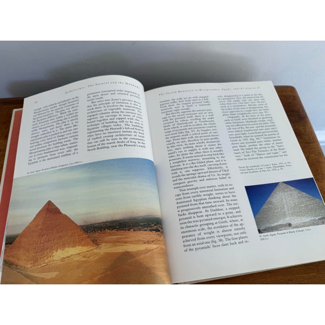 Textile 1991 First Edition "Architecture: The Natural and the Manmade" Book by Vincent Scully For Sale - Image 7 of 11