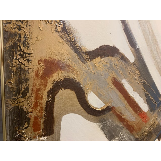 Lee Reynolds Mid 20th Century Lee Reynolds Abstract Painting For Sale - Image 4 of 6