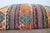 1960s Colorful Turkish Kilim Decorative Pillow Cover - 13"x15" For Sale - Image 5 of 11