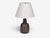 Mid-Century Modern Einar Johansen, Table Lamp, Brown Stoneware, Denmark, 1960s For Sale - Image 3 of 10
