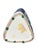 Italian Maiolica Apothecary Jar, Triangular Form, Cobalt Blue & White Pharmacy Vessel For Sale - Image 4 of 6