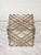 Mid 20th Century Smoke Grey Lucite Lattice Worked Cube Ottoman or Accent Table For Sale In Richmond - Image 6 of 6