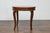 Early 20th Century Italian Walnut Table with Round Quarter Veneer Top and Cabriole Legs For Sale - Image 5 of 12