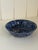 Signed Christine Jouval Blue Aptware Marbled Bowl For Sale - Image 4 of 6