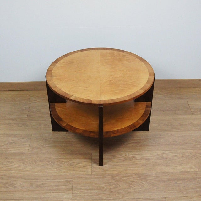 Vintage Art Deco Coffee Table, 1930s For Sale - Image 6 of 6