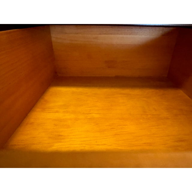 Pottery Barn Stratton Dark Brown Wood Dresser For Sale - Image 11 of 15