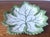 This charming vintage hand-painted Green & White faience leaf shaped dish is made in Portugal. Can be used for serving or...