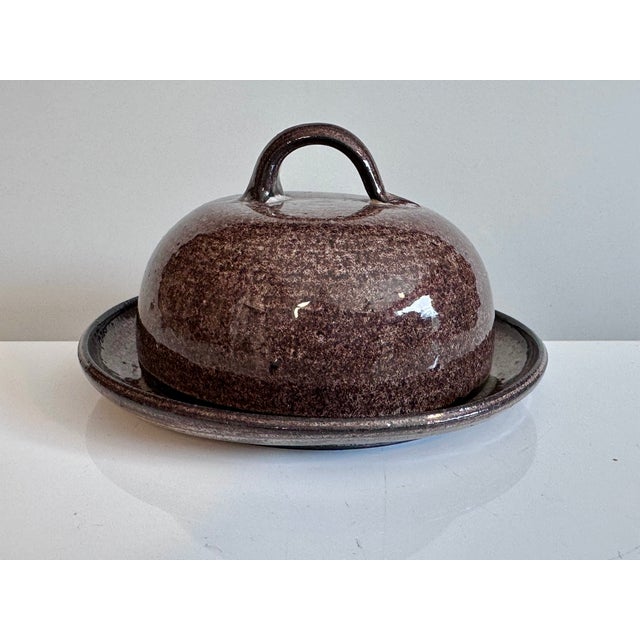 Handmade Ceramic Butter Dish from Serocka, Germany, 1970s For Sale - Image 9 of 9