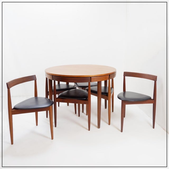 Extendable Teak Dining Table and Chairs by Hans Olsen for Frem Røjle, 1950s, Set of 7 For Sale - Image 14 of 18