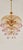 1960s Exquisite XL 4-Tier Italian Murano Glass Chandelier With Pink Floral Drops For Sale - Image 4 of 7