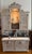 Antique Swedish Dry Bar Bleached Mahogany & Marble Cupboard Hutch For Sale In Los Angeles - Image 6 of 6