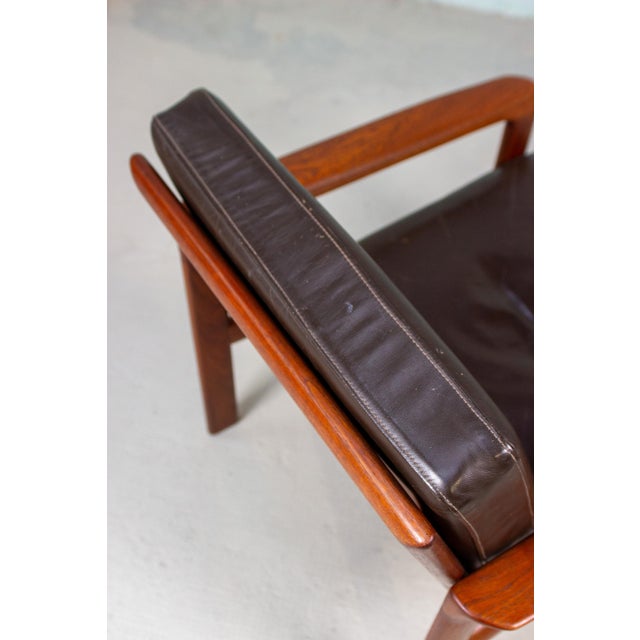 Mid-Century Teak Lounge Chairs by Sven Ellekaer for Komfort, 1960s, Set of 2 For Sale - Image 6 of 18
