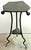 Modern Modern Wrought Iron & Slate Two-Tier Side Table, in the Style of Albert Paley For Sale - Image 3 of 14