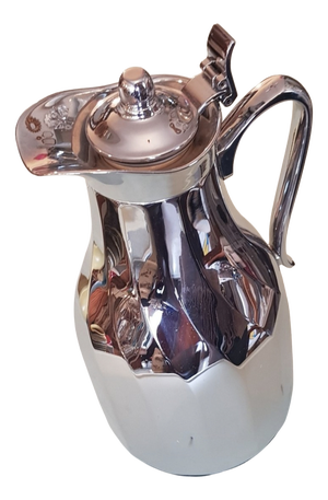 German Chrome-Plated Thermos Flask from Alfi, 1980s