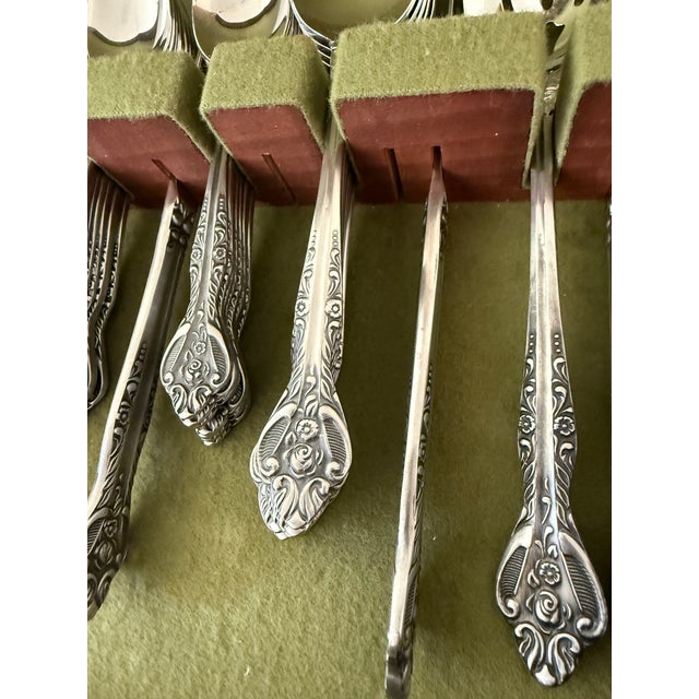 Mid 20th Century SCC Japan Stainless Steel 18/8 Gauge Cutlery - Set of Fifty Pieces For Sale - Image 12 of 12