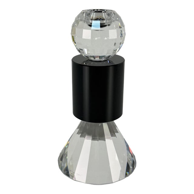 Ren Candleholder by Kazumas Nagai for Swarovski, 1998 For Sale