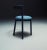 April chair by Neri&Hu Dimensions: W 55.8 x D 46 x H 73 cm Materials: Chair, dark green/black/coral/light blue stain on...