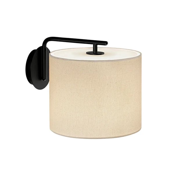 An Up-and-over Arm Configuration Suspends The Shade At The Top And Runs Down Onto Backplate. Tube Ends Have A Rounded...