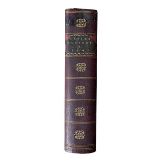 1841 Rare Book, “The Ladies’ Cabinet of Fashion, Music and Romance” , With Numerous Hand-Colored Illustrations . For Sale