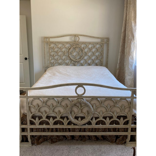 Drexel Heritage Cast Iron Queen Bed Chairish