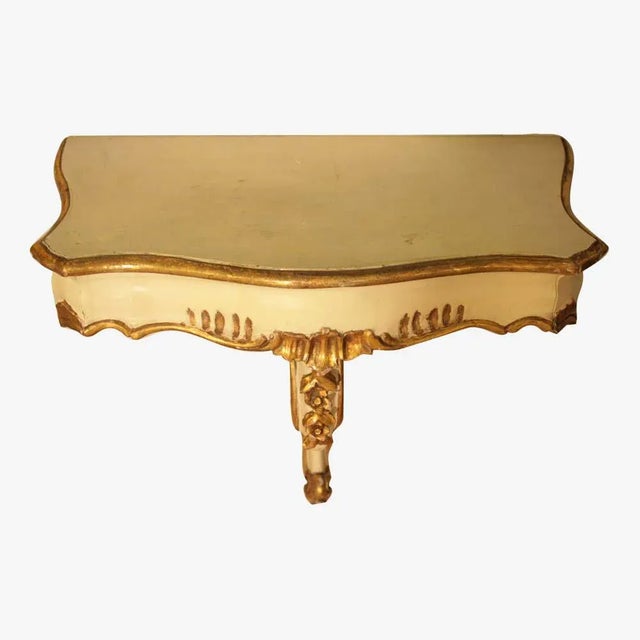 Wall Mount Consoles, 1940s, Set of 2 For Sale - Image 4 of 6