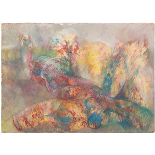 Sebastiano Sanguigni, Two Women, Oil Painting, 1999 For Sale