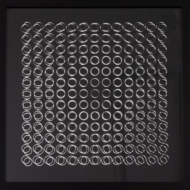 Victor Vasarely, Kinetic Composition III, Print For Sale - Image 4 of 4