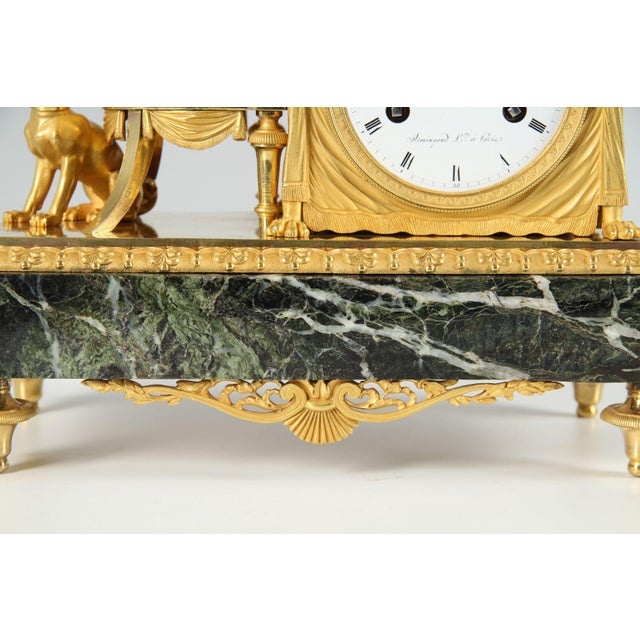 Empire The Reader Pendulum Clock, 1813 For Sale - Image 11 of 18