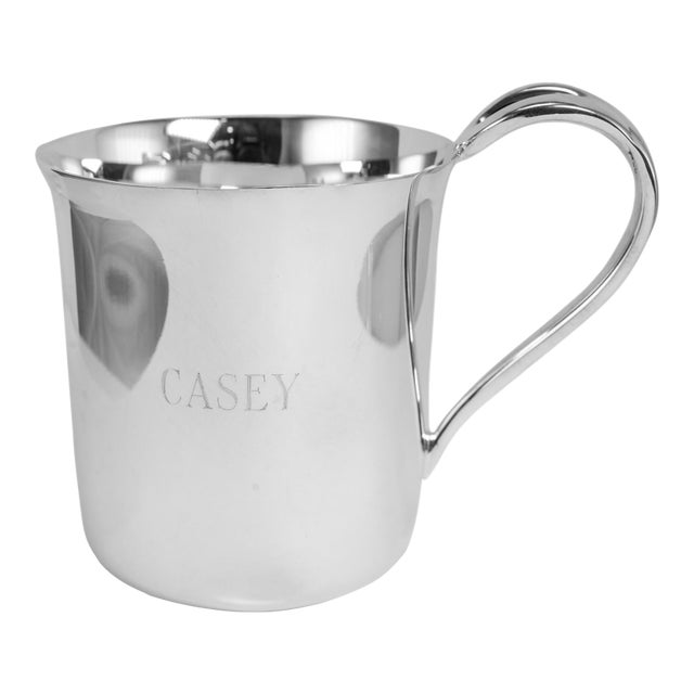 Tiffany & Co. Elsa Peretti 925 Sterling Silver Padova Baby Cup For Sale