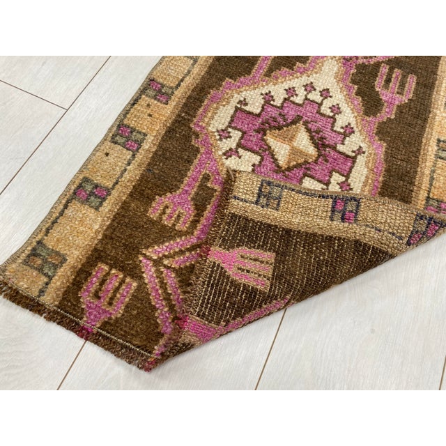 Turkish Home Decor Vintage Wool Carpet For Sale - Image 3 of 5