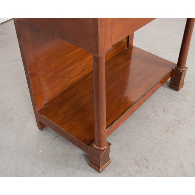 French 19th Century French Empire Mahogany Console For Sale - Image 3 of 11