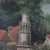 Vintage European Village Oil Painting – Hand-Painted Scenic Landscape Art For Sale - Image 4 of 12
