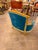 Vintage French Louis XVI Style Tuffed Bergere Victorian Armchair For Sale In Orlando - Image 6 of 7