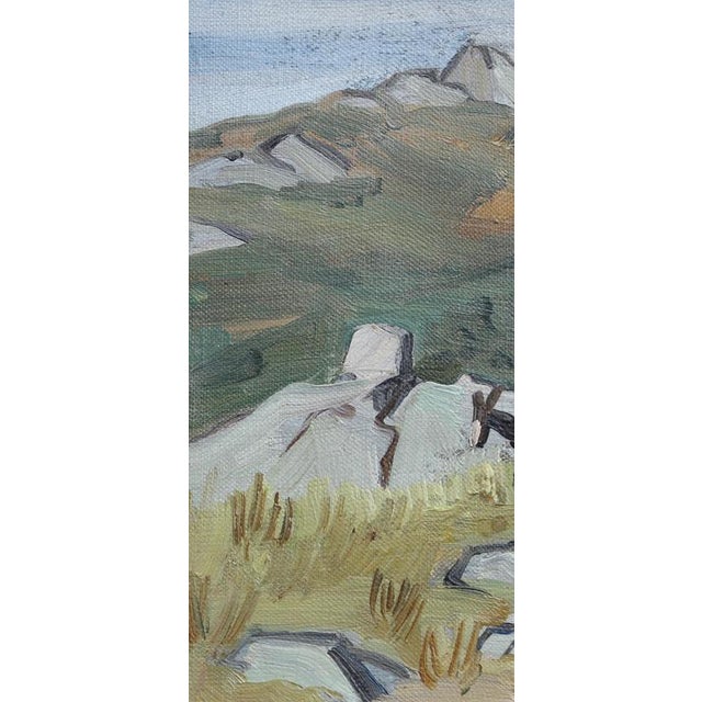 Yves Brayer, Sicilian Farmhouse, 1950s, Oil on Canvas For Sale - Image 10 of 16