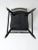 Antique Stencil Back Plank Seat Chair For Sale - Image 6 of 12