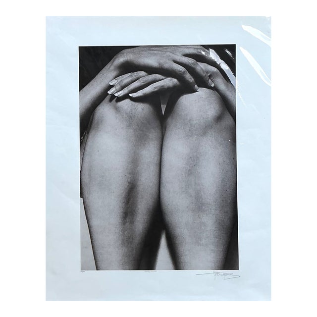 Vintage Signed Photographic Art Print For Sale