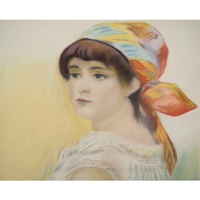 Pierre-Auguste Renoir, The Young Woman with the Colorful Scarf, Lithograph For Sale - Image 5 of 6