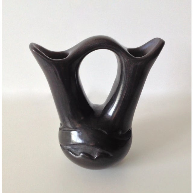 Ceramic Vintage Signed Santa Clara California Pottery Piece by Linda Naranjo For Sale - Image 7 of 11