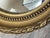 Gold Original Small E Gomme British Eagle Bird Crown Convex Wall Mirror C1950's For Sale - Image 8 of 12