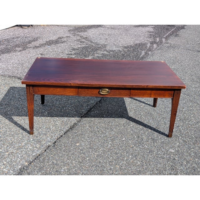 Vintage Craftique Solid Walnut Coffee Table For Sale In Washington DC - Image 6 of 18