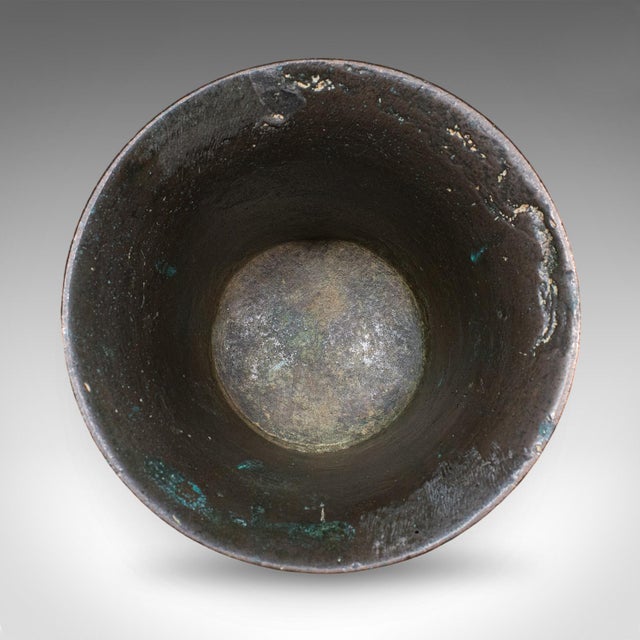 Antique Chemist's Counter Mortar & Pestle, English, Bronze, Apothecary, Georgian For Sale - Image 9 of 12