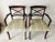 English Hollywood Regency English Style Mahogany Arm Chairs, Pair For Sale - Image 3 of 9