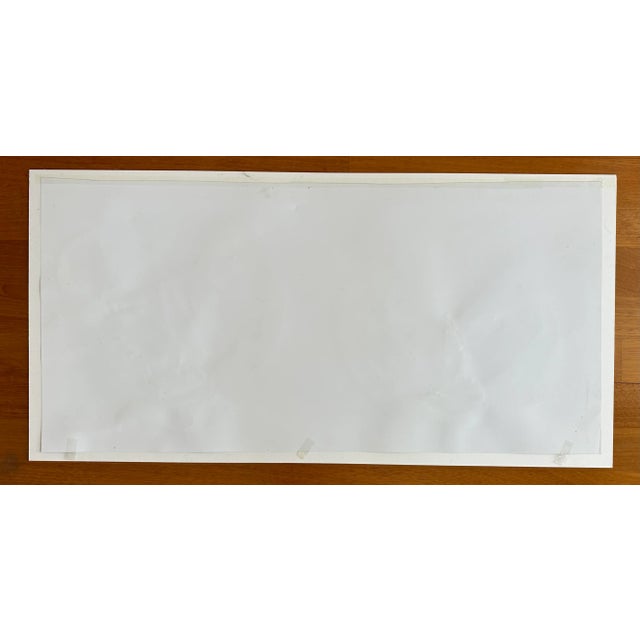 Blue 1972 Original Peter Keil Painting For Sale - Image 8 of 8