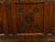 English Late 17th Century English Oak Wedding Coffer with Monogram and Carved Rosettes For Sale - Image 3 of 12