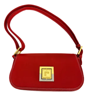 Late 20th Century Paco Rabanne Lipstick Red Adjustable Bag