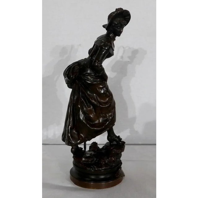 A.Gaudez, Miss Helyett, Late 19th Century, Bronze For Sale - Image 17 of 18