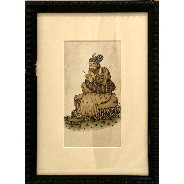 Set of Five Antique Indian Figurative Paintings For Sale - Image 11 of 16